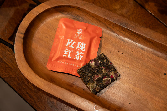 Concentrated Pu'erh Black Tea with Rose Tea