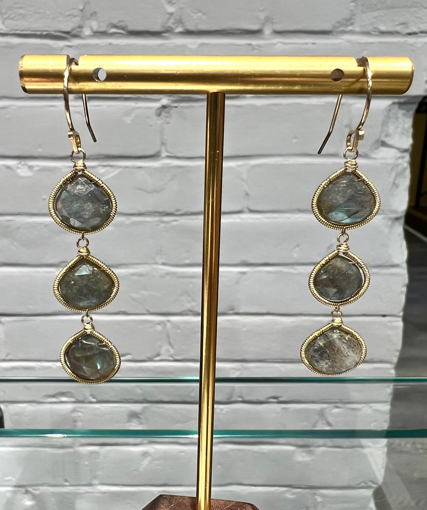 Labradorite Drop Earrings