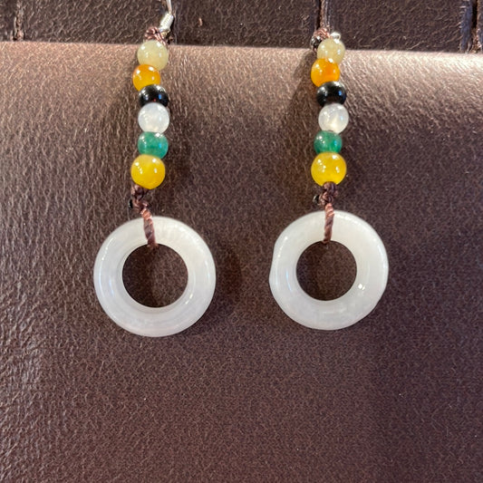 agate earrings