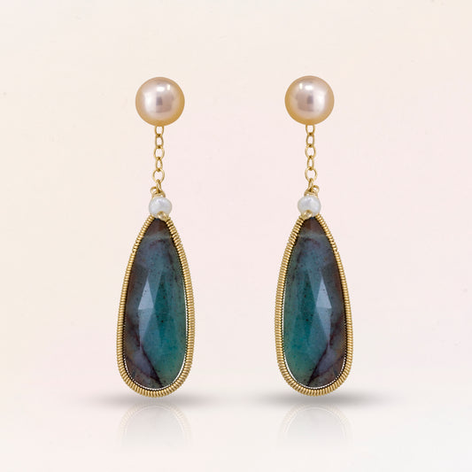 Chrysocolla Earrings