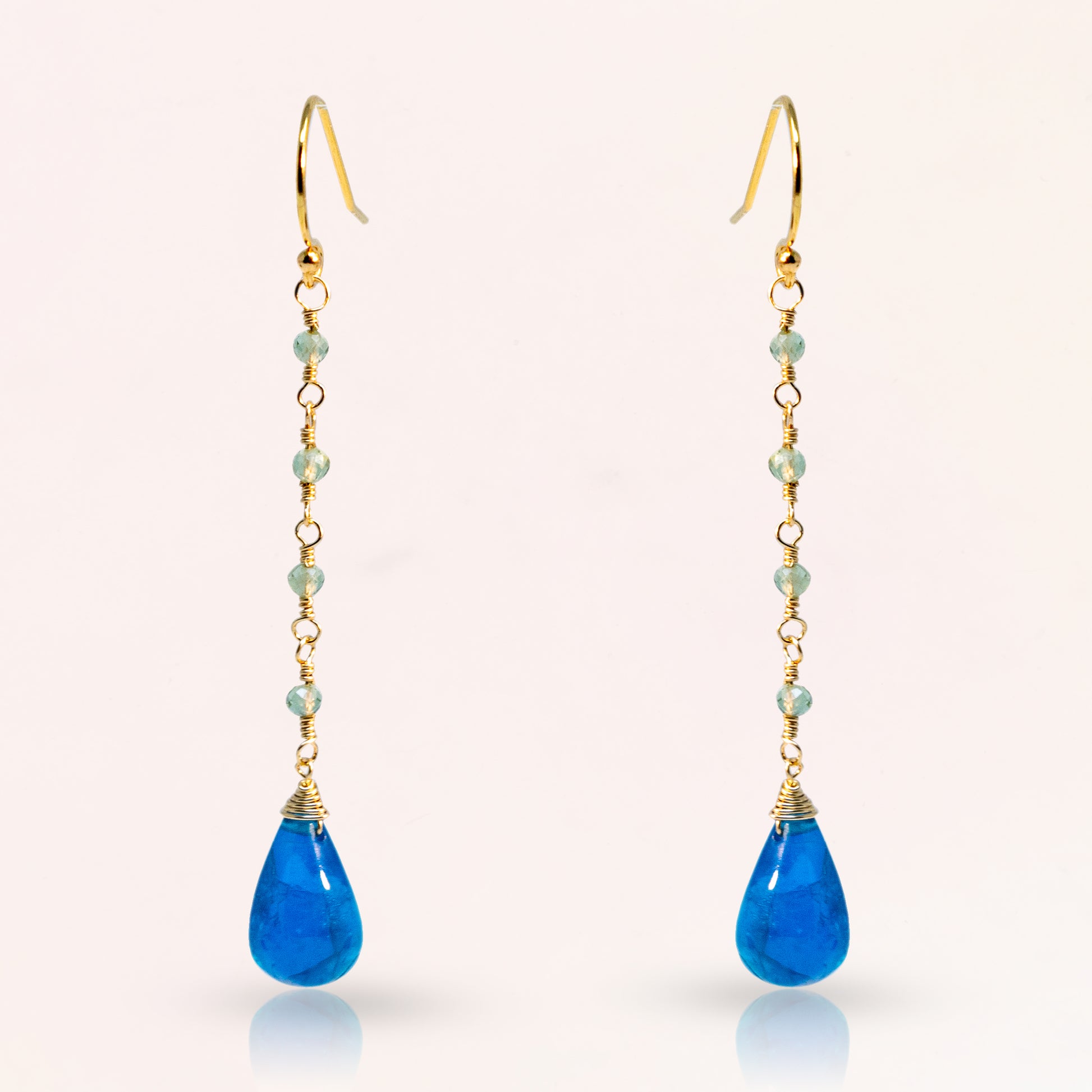 apatite earrings