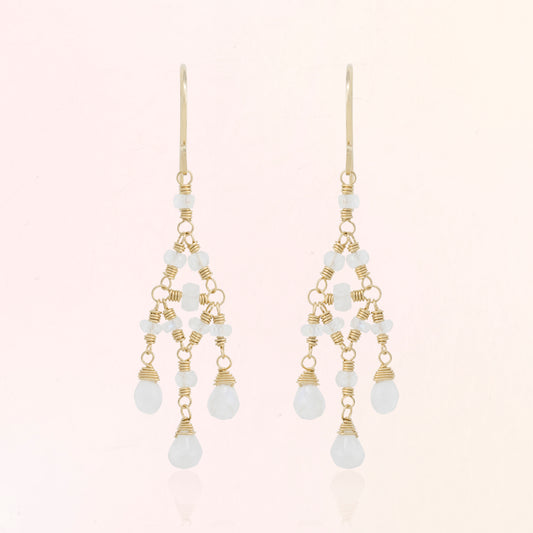 Moonstone Drop Earrings