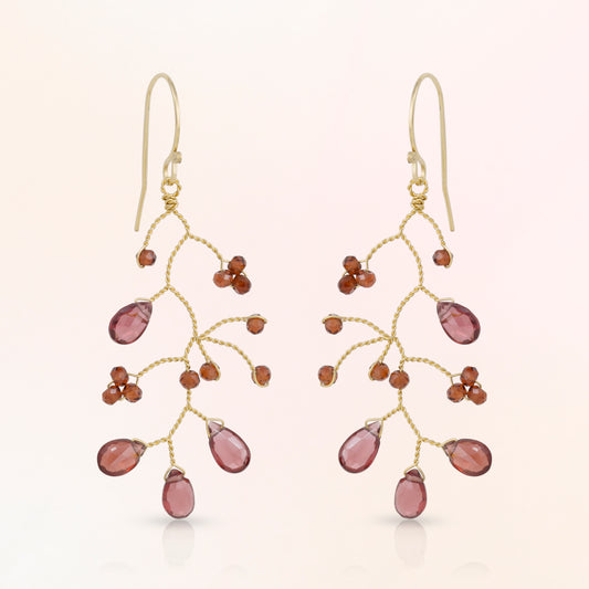 Gemstone Branch Earrings