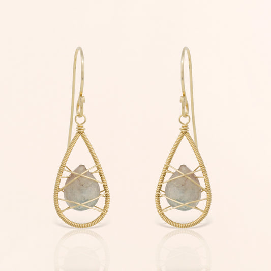 Labradorite Drop Earrings