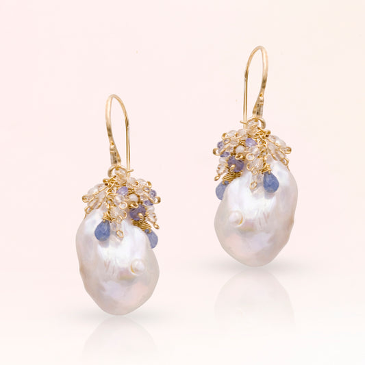 pearl earrings baroque